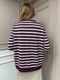 Nuss Triko 25Y306 Bordo Hırka