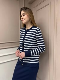 Nuss Triko 25Y306 Lacivert Hırka