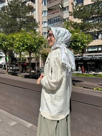 Nuss Triko 25Y6038 Fil Dişi Taş Detaylı Kap