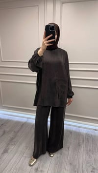 Nuss Triko 26Y1039 Kahve Takım