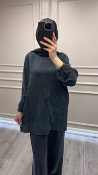 Nuss Triko 26Y1039 Siyah Takım
