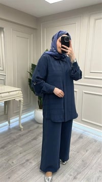 Nuss Triko 26Y1055 Lacivert İkili Takım