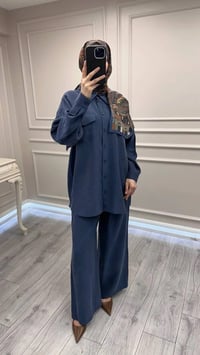 Nuss Triko 26Y1063 İndigo Takım