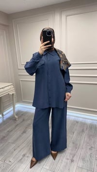 Nuss Triko 26Y1063 İndigo Takım