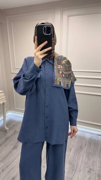 Nuss Triko 26Y1063 İndigo Takım