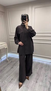Nuss Triko 26Y1063 Kahve Takım