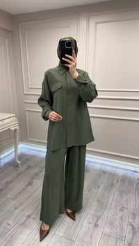 Nuss Triko 26Y1063 Yeşil Takım