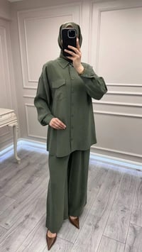 Nuss Triko 26Y1063 Yeşil Takım
