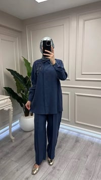 Nuss Triko 26Y1070 İndigo Takım