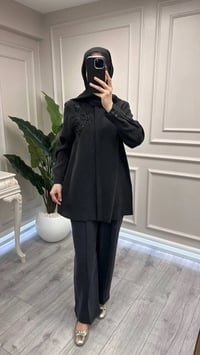 Nuss Triko 26Y1070 Siyah Takım