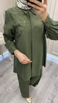 Nuss Triko 26Y1070 Yeşil Takım