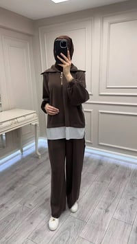 Nuss Triko 26Y1075 Kahve Takım