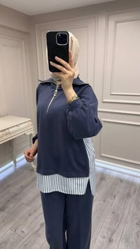 Nuss Triko 26Y1075 Lacivert Takım