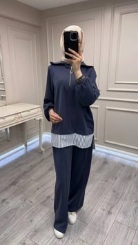 Nuss Triko 26Y1075 Lacivert Takım