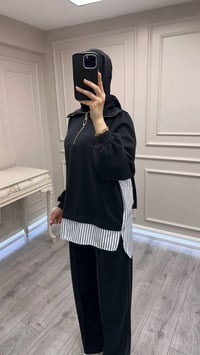 Nuss Triko 26Y1075 Siyah Takım