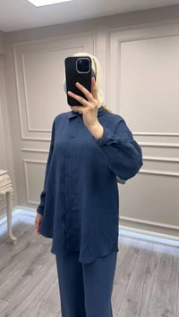 Nuss Triko 26Y1081 İndigo Takım