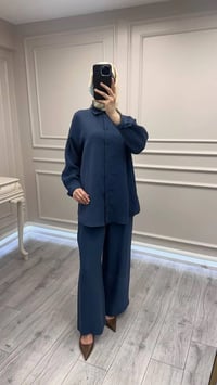 Nuss Triko 26Y1081 İndigo Takım