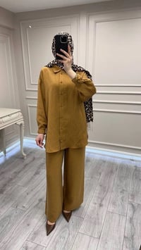 Nuss Triko 26Y1081 Kehribar Takım