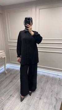 Nuss Triko 26Y1081 Siyah Takım