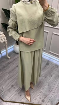 Nuss Triko 26Y1088 Gölge Etekli Takım