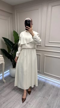 Nuss Triko 26Y1088 Krem Etekli Takım