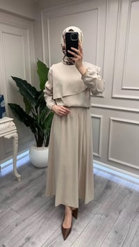Nuss Triko 26Y1088 Kum Beji Etekli Takım