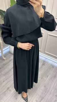 Nuss Triko 26Y1088 Siyah Etekli Takım