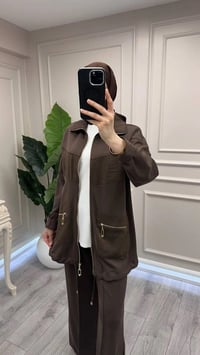 Nuss Triko 26Y1089 Kahve İkili Takım
