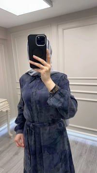 Nuss Triko 26Y2038 Lila Elbise