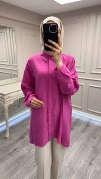 Nuss Triko 26Y3001 Fuşya Gömlek