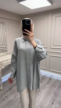 Nuss Triko 26Y3001 Gri Gömlek