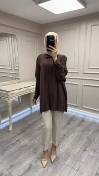 Nuss Triko 26Y3001 Kahve Gömlek