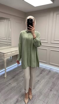 Nuss Triko 26Y3001 Küf Tozu Gömlek