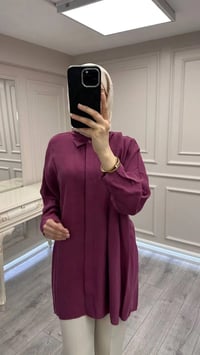 Nuss Triko 26Y3001 Mürdüm Gömlek