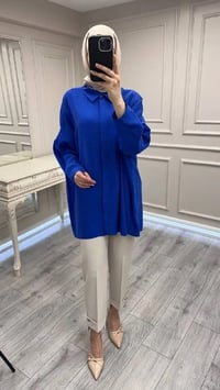 Nuss Triko 26Y3001 Napoli Blue Gömlek