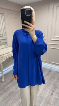Nuss Triko 26Y3001 Napoli Blue Gömlek