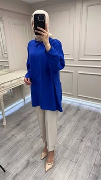 Nuss Triko 26Y3001 Napoli Blue Gömlek