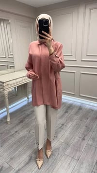 Nuss Triko 26Y3001 Nude Gömlek