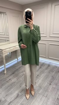 Nuss Triko 26Y3001 Sarmaşık Gömlek