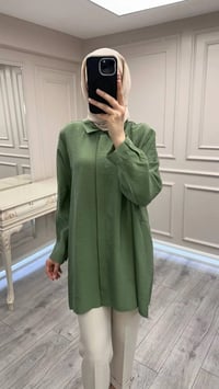 Nuss Triko 26Y3001 Sarmaşık Gömlek