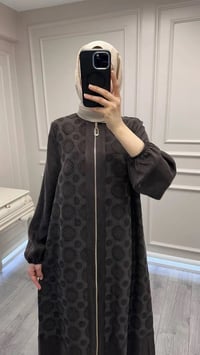 Nuss Triko 26Y6026 Kahve Fermuarlı Kap