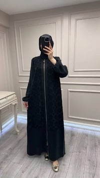 Nuss Triko 26Y6026 Siyah Fermuarlı Kap
