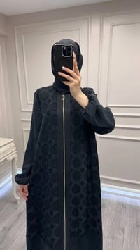 Nuss Triko 26Y6026 Siyah Fermuarlı Kap