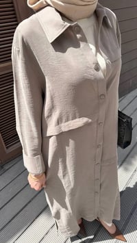 Nuss Triko 26Y6036 Bej Önü Çıtçıtlı Kap