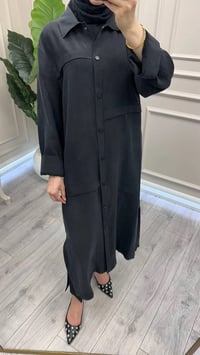 Nuss Triko 26Y6036 Siyah Önü Çıtçıtlı Kap