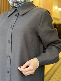 Nuss Triko 27K1096 Kahve Uzun Tunik Takım