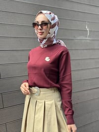 Nuss Triko 27K200 Bordo Basic Tunik