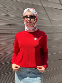 Nuss Triko 27K200 Kırmızı Basic Tunik