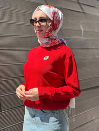 Nuss Triko 27K200 Kırmızı Basic Tunik