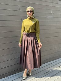Nuss Triko 27K200 Lime Basic Tunik